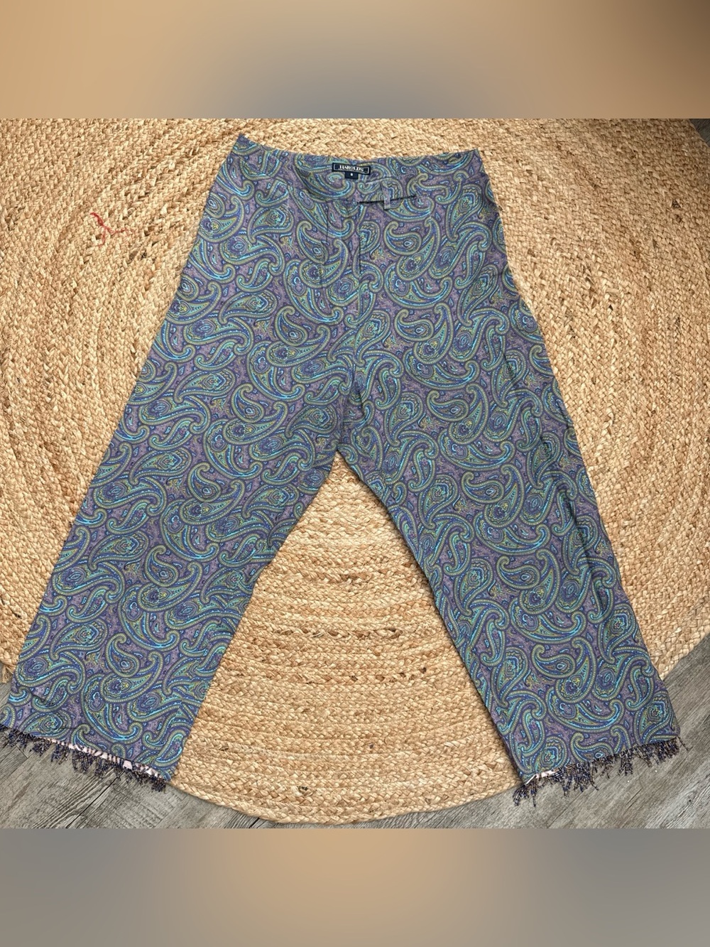 Harold's Blue & Green Paisley pants